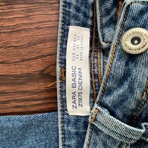 Zara Basic Denim Straight leg vintage jeans